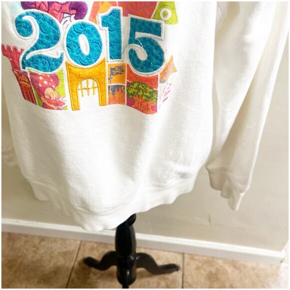 Disney Parks Hoodie Sweatshirt, Size XL 2015 Disneyland Resort Mickey Mouse - Picture 10 of 16